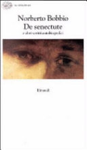 Copertina  De senectute e altri scritti autobiografici