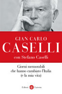 Copertina  Giorni memorabili che hanno cambiato l'Italia (e la mia vita)