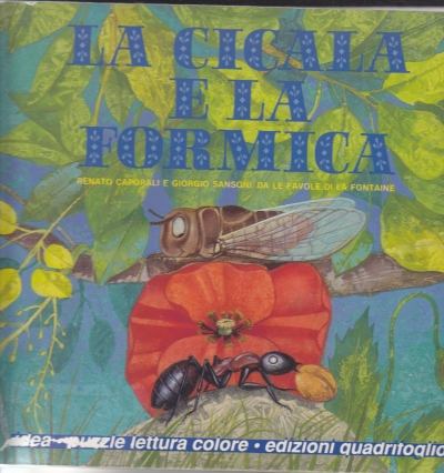 Copertina  La cicala e la formica