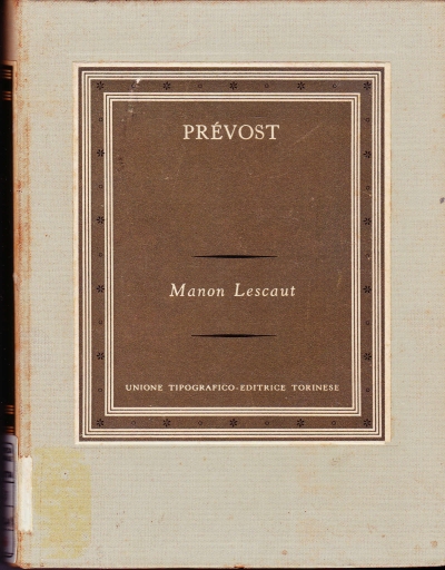 Copertina  Manon Lescaut