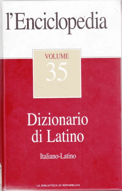 Copertina  35: Dizionario di Italiano-Latino