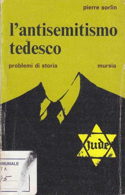 Copertina  L'antisemitismo tedesco