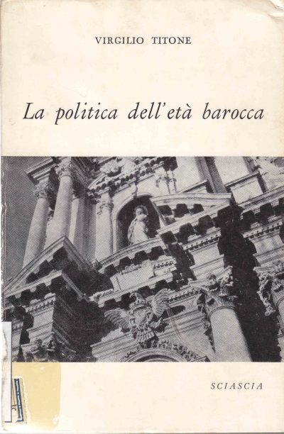 Copertina  La politica dell'eta barocca